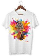 Cargar imagen en el visor de la galería, Camiseta taurina “Splash” – arte contemporáneo y pasión española