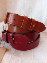 Cargar imagen en el visor de la galería, Cinturón Básico Vaquetilla 3,5cm
