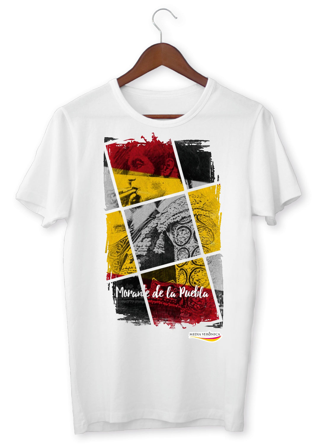 Camiseta España Cuadros